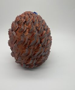 Mercadillo Huevo Dragón Grande Color Cambiante. 15 cm