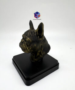 Busto Decorativo de Bulldog Francés en Impresión 3D - Imagen 5