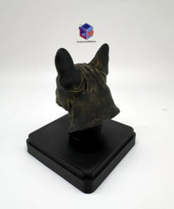 Busto Decorativo de Bulldog Francés en Impresión 3D - Imagen 4
