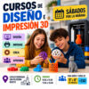 CURSOS DISEÑO E IMPRESIÓN 3D PARA NIÑOS - SÁBADO MAÑANA EN BILBAO