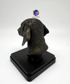 Busto Decorativo de Teckel de Pelo Corto en Impresión 3D - Imagen 3
