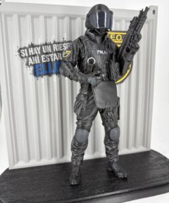 DE FOTO A FIGURA 3D EN DIORAMA TEMATIZADO POLICIAL MILITAR - Imagen 5