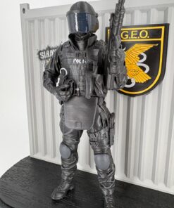 DE FOTO A FIGURA 3D EN DIORAMA TEMATIZADO POLICIAL MILITAR - Imagen 3
